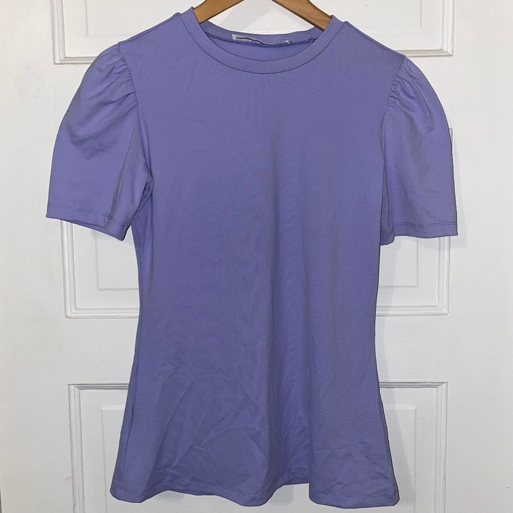 SUSANA MONACO PURPLE WOMENS TOP SMALL